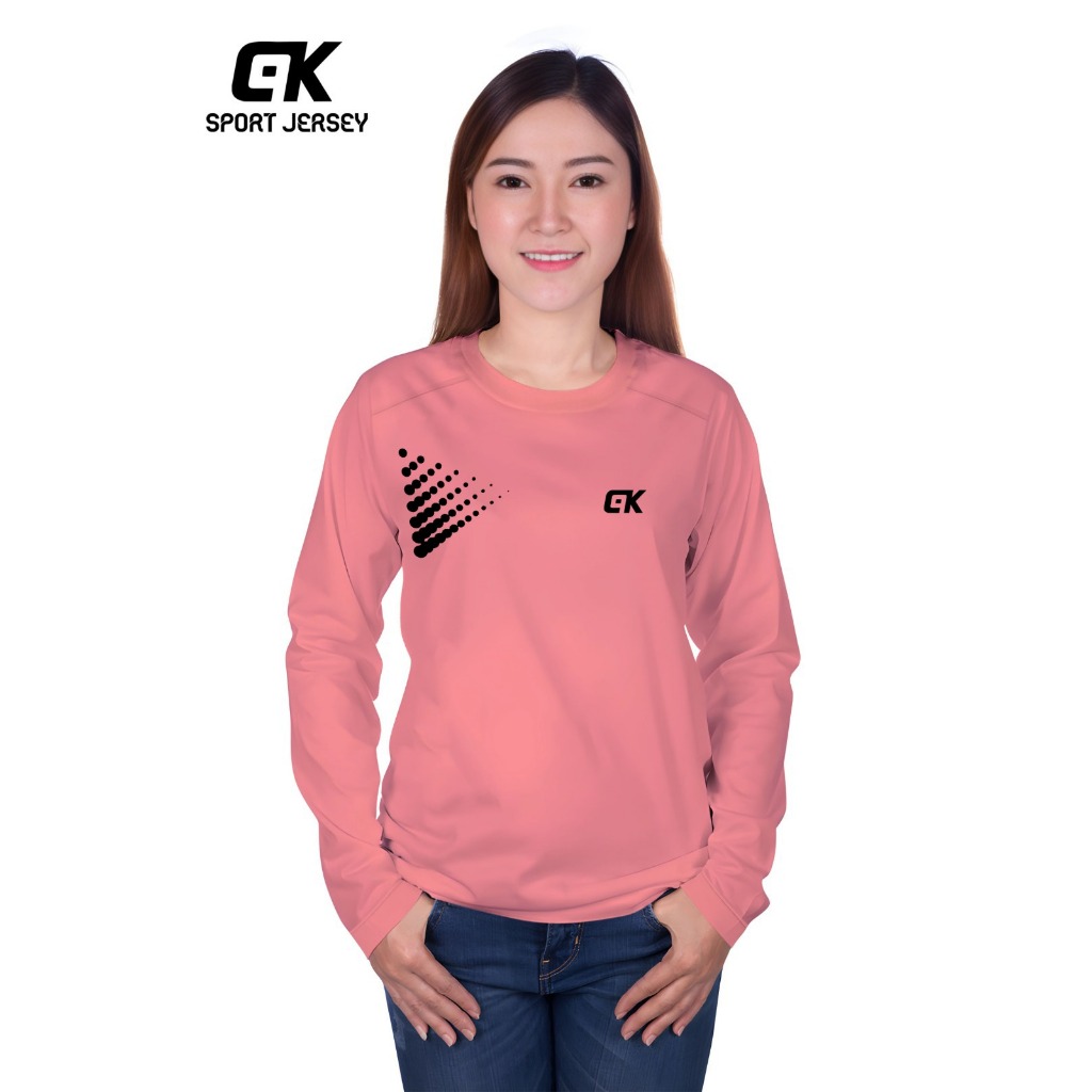 Kaos Olahraga Wanita Baju Running Senam Zumba Aerobic Cewek