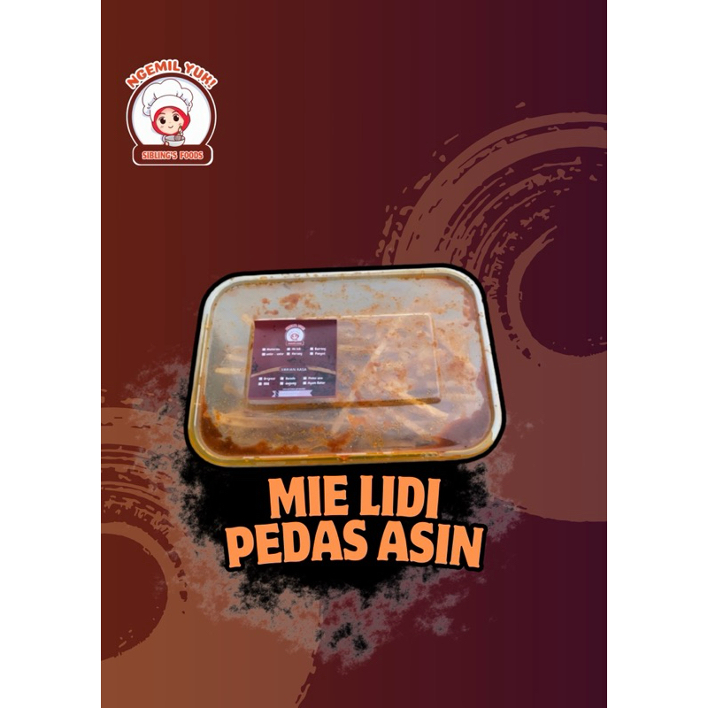 

Ngemil Yuk! Mie Lidi Pedas Asin 250gram - Makanan Ringan