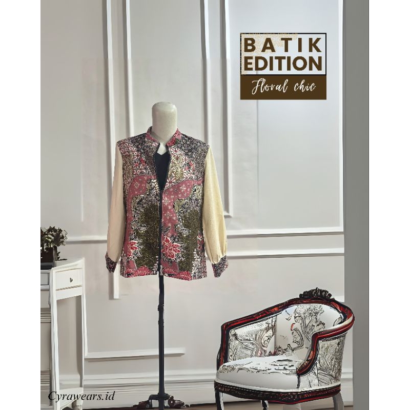 Floral Chic - Outer Batik Elegan