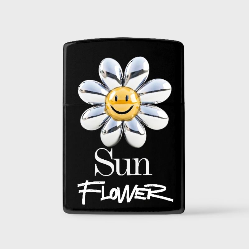 POCKET LIGHTER FLOWER STVKSION / KOREK API ZIPPO / KOREK ZIPPO POLOS CUSTOM / KOREK API TITANIUM STA