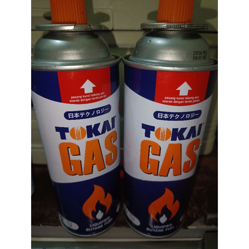 KALENG GAS KOSONG / KALENG GAS PORTABLE