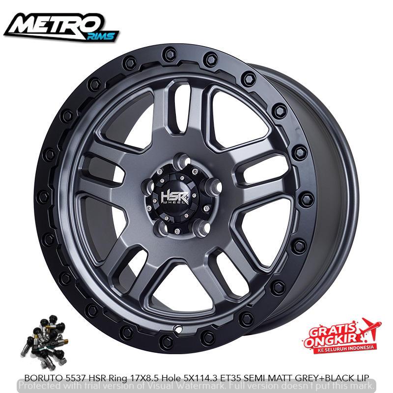 VELG SEMI OFFROAD GAGAH RING 17 MOBIL CRV JUKE XTRAIL ORLANDO JEEP COMPASS HSR BORUTO R17 TOKO VELG