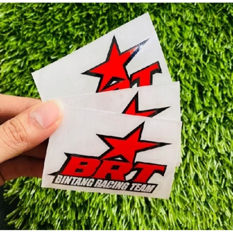 Sticker Motor - stiker BRT BINTANG RACING TEAM cutting