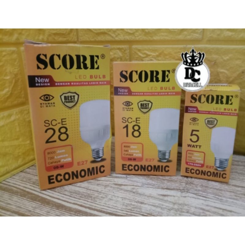 LAMPU LED EKONOMIS SCORE TERMURAH