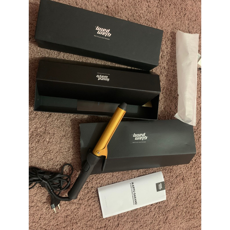 GlamPalm Catokan Curly Iron GP606CM