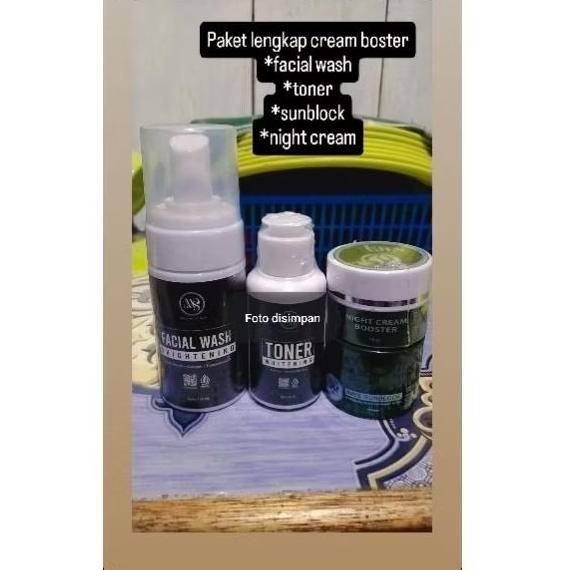 PAKET LENGKAP CREAM BOSTER TERBARU DARI AWS