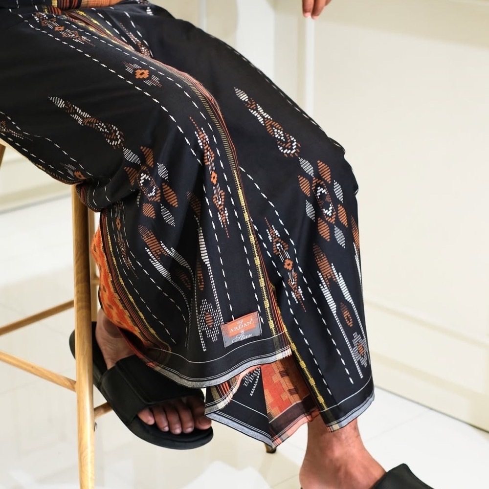 ARDAN STAR GOLD type KDS GTK JKM Original| Sarung Ardan Star Songket Jaquard Premium