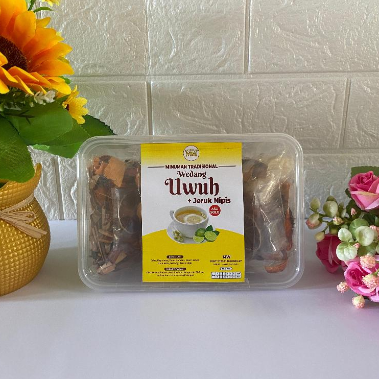 

Wedang Uwuh Jeruk Nipis Asli Solo isi 5 pcs sudah ada Gula Batu