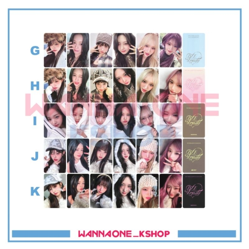 photocard Ive EMPATHY broadcast pob album