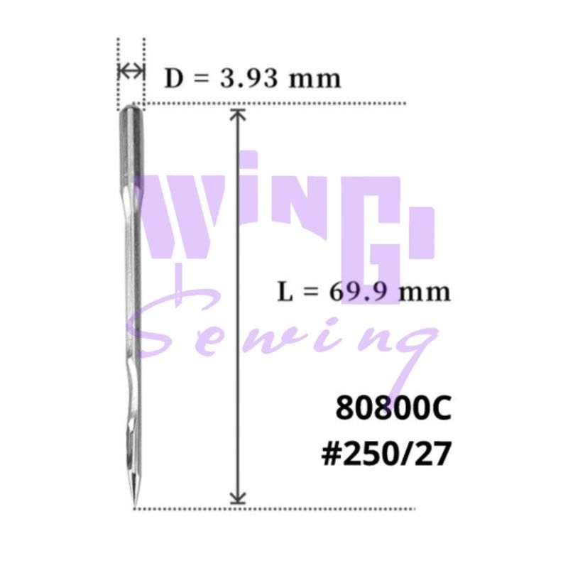 Velvetvibes02 80800C Jarum Mesin Jahit Karung Duduk Gk35 Gk68