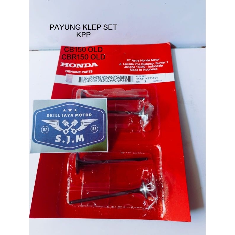 PAYUNG KLEP SET KPP HONDA CBR150 OLD CB150 OLD