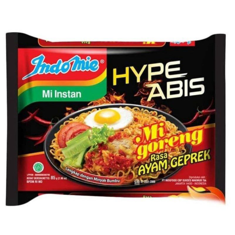 

Indomie ayam geprek