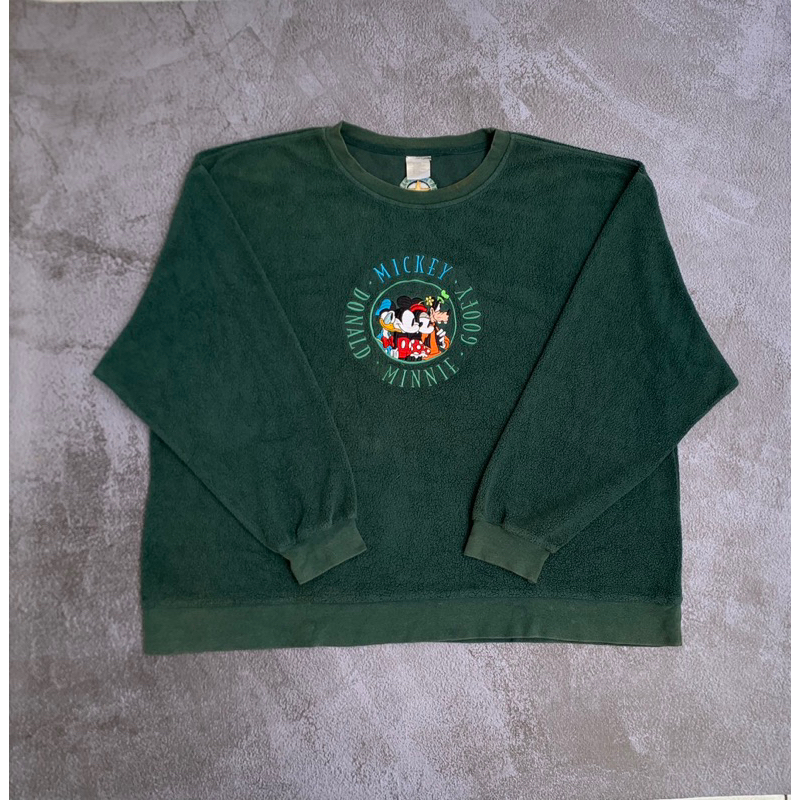 Vintage 90s The Disney Store Sherpa Crewneck