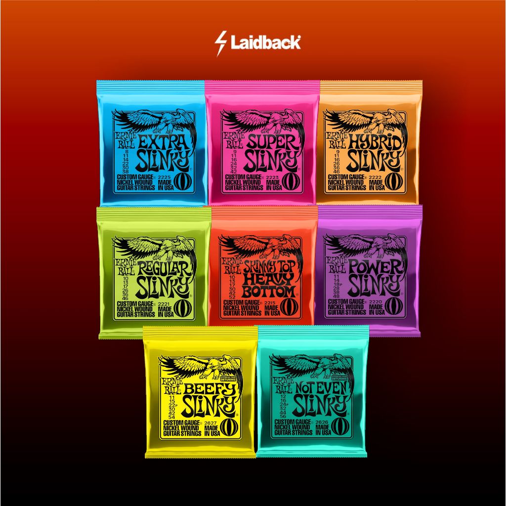 Senar Gitar Ernie Ball / Electric string /Senar Gitar Elektrik Ernie Ball