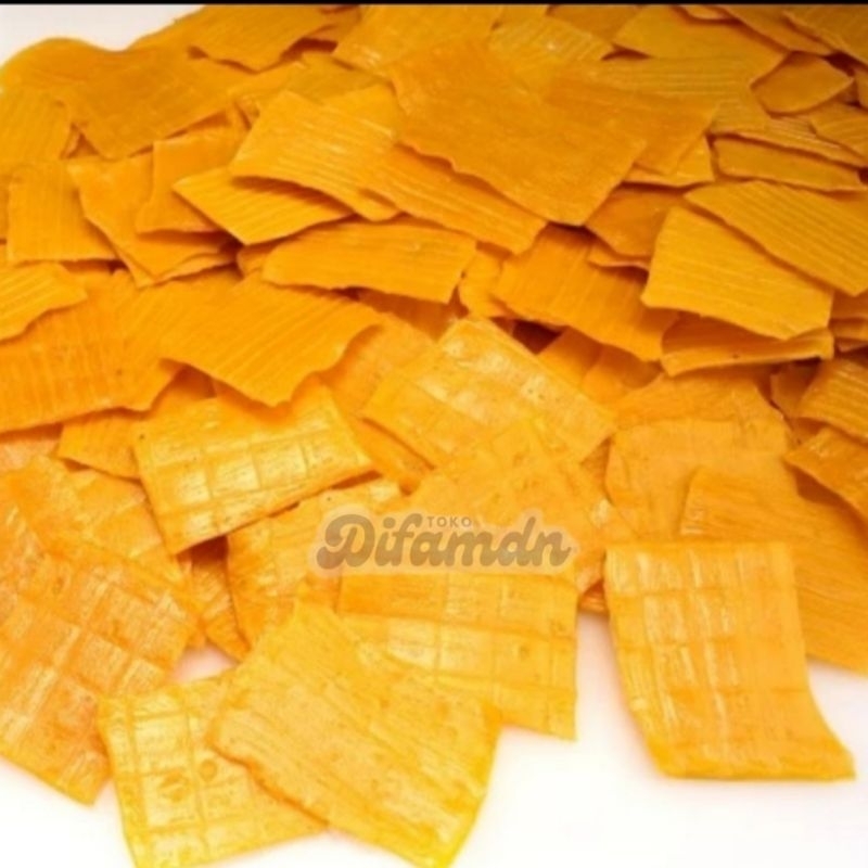 

kerupuk talang mentah / krecek krupuk talang