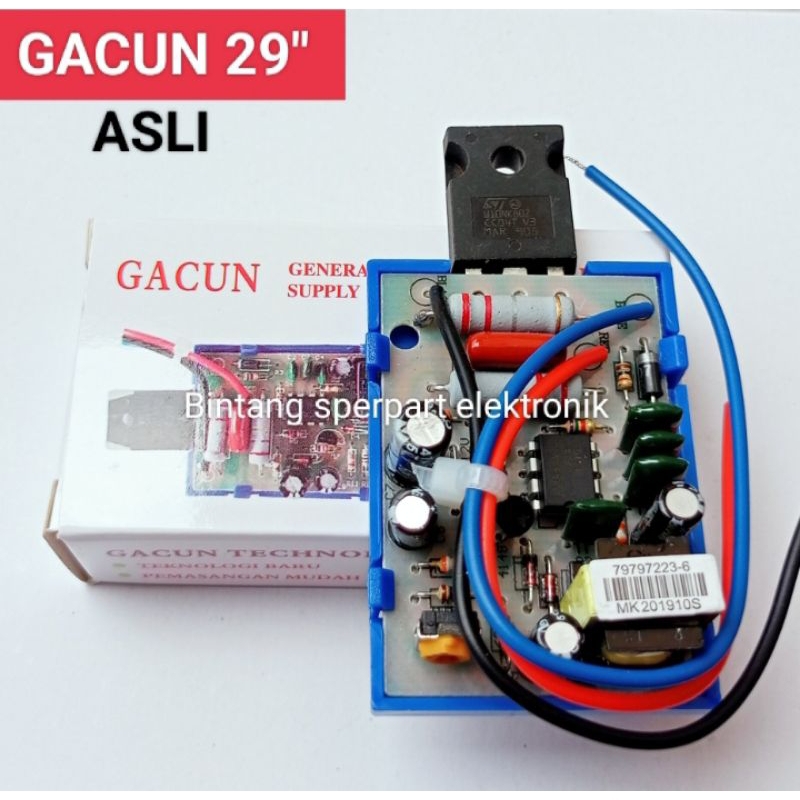 GACUN TV 29 INCH ORIGINAL GACUN REGULATOR TV 29" GACUN MK 29C REGULATOR GACUN TV 29 INCH MODULE POWE