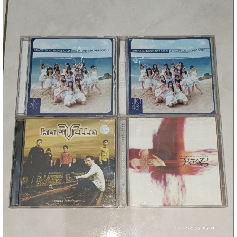cd Indonesia JKT48-Manatsu No Sounds Good (2) / JKT48-Manatsu No Sounds Good (3) / KEKAL-Introduce U