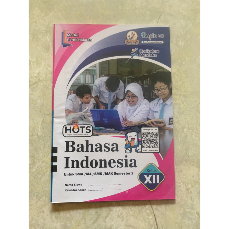 Buku LKS Bahasa Indonesia SMA / MA Kelas 10, 11, 12 (Minimal Pembelian 5 pcs)