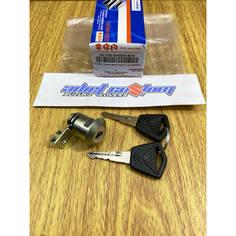 KUNCI JOK BELAKANG SATRIA FU SPIN SKYDRIVE SMASH ORIGINAL SGP 95700-09G50-000