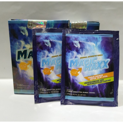 Tissue Magic Maxx Original Tisu Antiseptik Khusus Pria Isi 8 Sachet