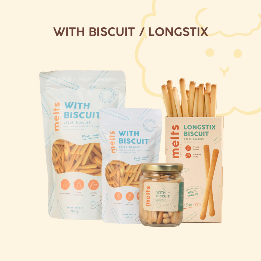 

BUTTER BISKUIT STIK by Melts | With Biscuit Stick Plant Based Vegan Cereal Sereal Mentega untuk Kesehatan, Sarapan Sehat, Sereal Siap Saji 1 kg Nyam Nyam Nyamnyam Cocol