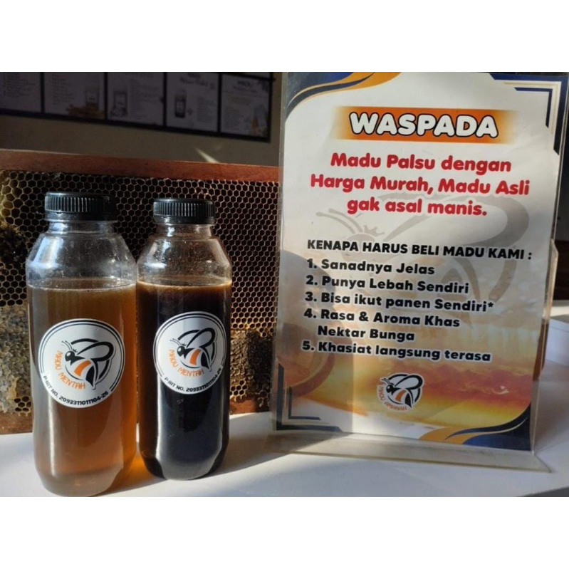

(PRODUK BARU) Madu full Nektar kemasan 500gr