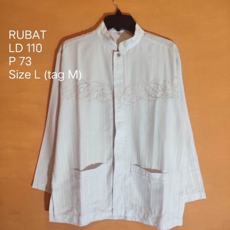 koko RUBAT size L fit XL seperti baru. preloved