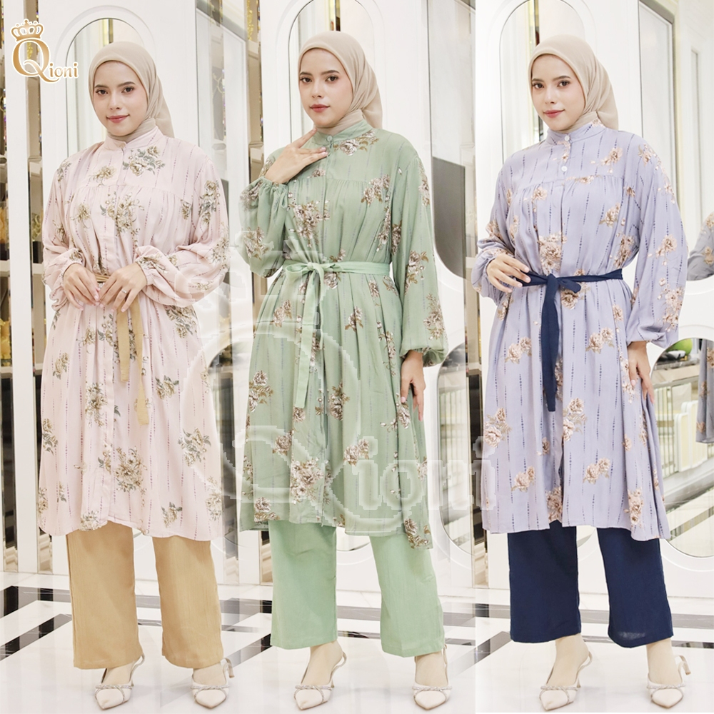 One Set Wanita Kekinian One Set Frisa - Baju Wanita Baju Setelan Wanita Kekinian