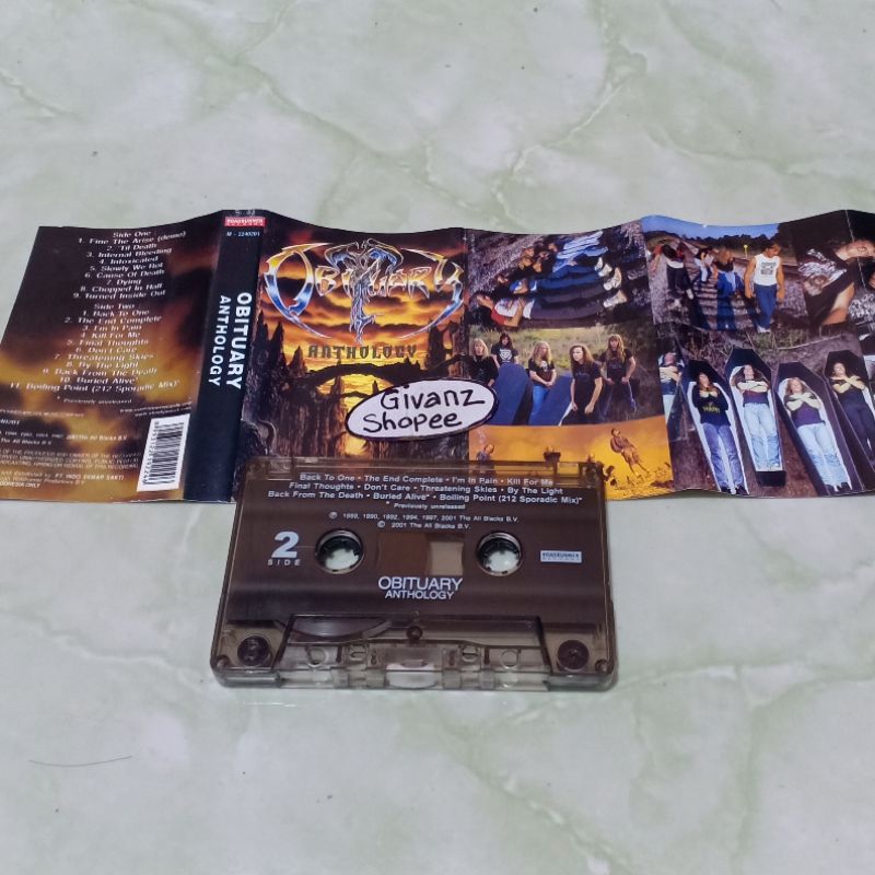 kaset pita OBITUARY - Anthology