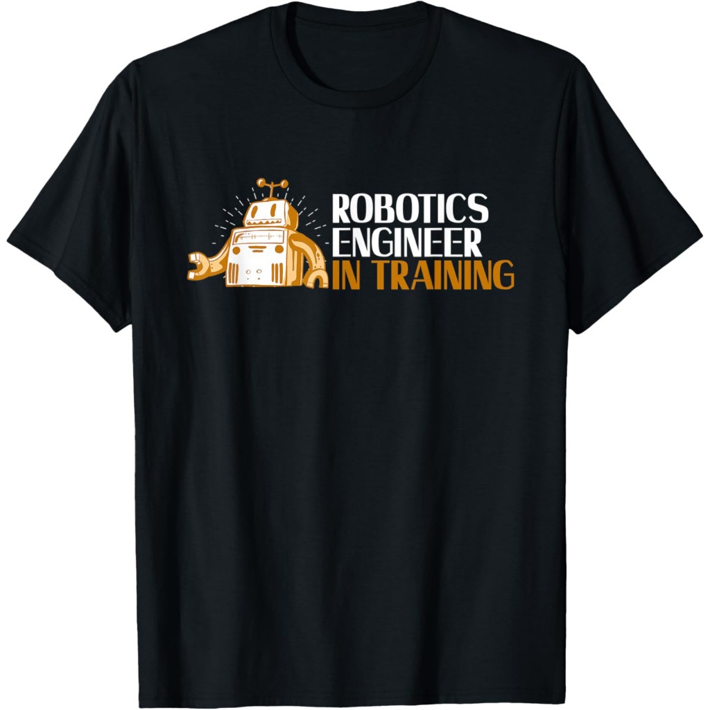 Kaos Insinyur Robotika Vintage Dalam Pelatihan Pembuat Robot Masa Depan