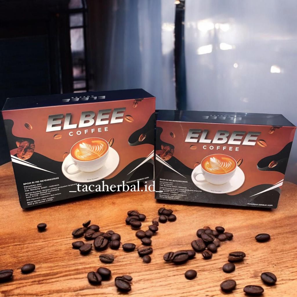 

PROMO!!! Elbee coffe harga 1 box isi 18 sachet original