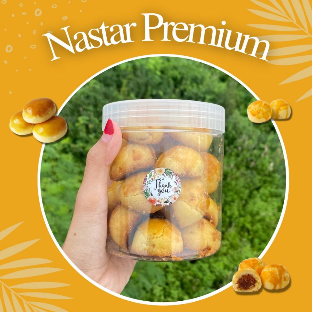 

Nastar Klasik Premium Tekstur Lembut Lumer Homemade (500ml)