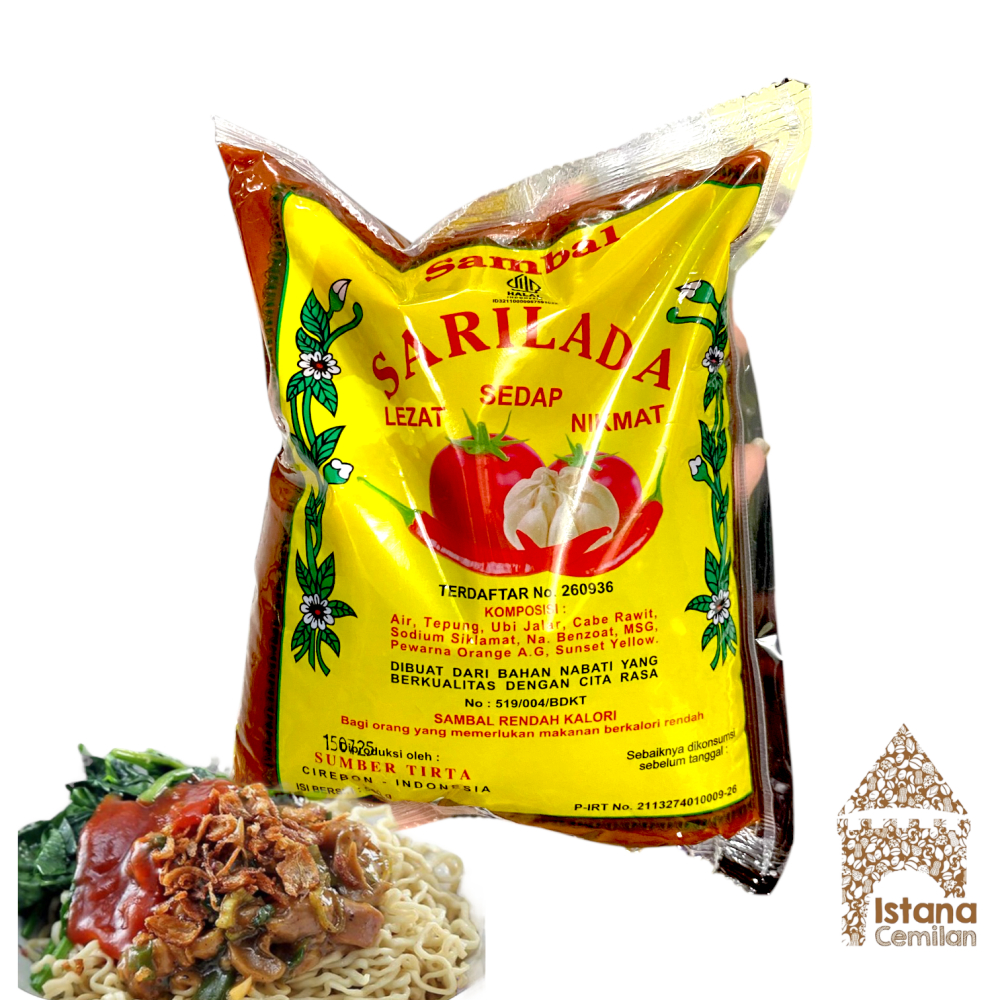 

SARILADA Sari Lada Sambal Saos Mie Ayam / Cuanki / Baso 500 Gram