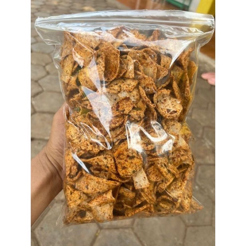 

Cemilan basreng kemasan 1 kg