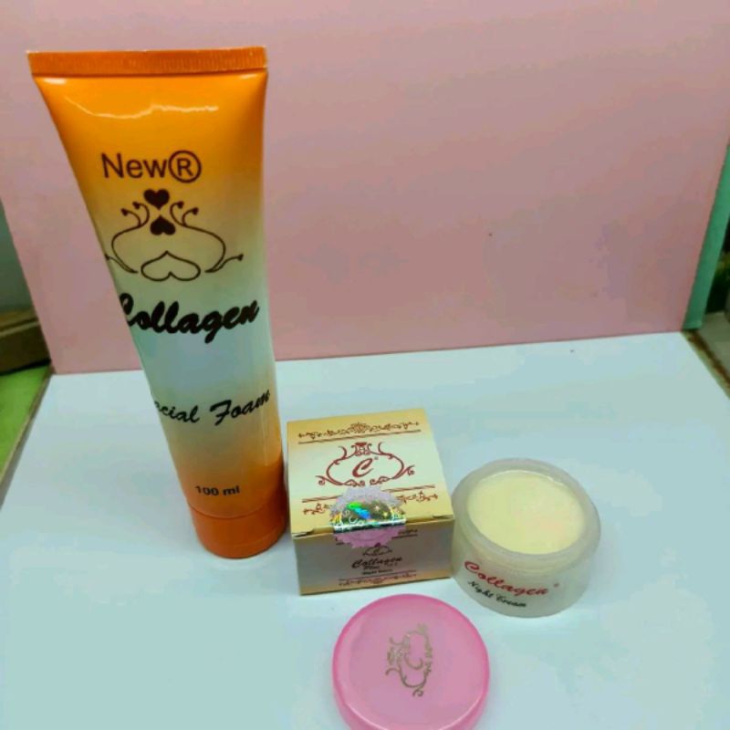 CREAM COLLAGEN MALAM + FF WHITENING ORIGINAL