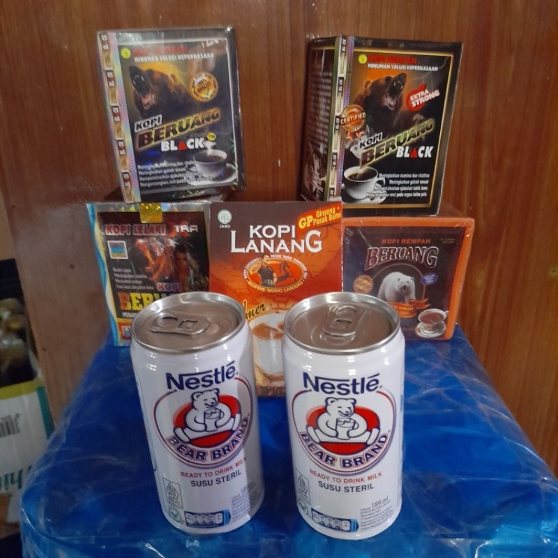 

Kopi Susu Beruang / Kopi atau Susu cap beruang