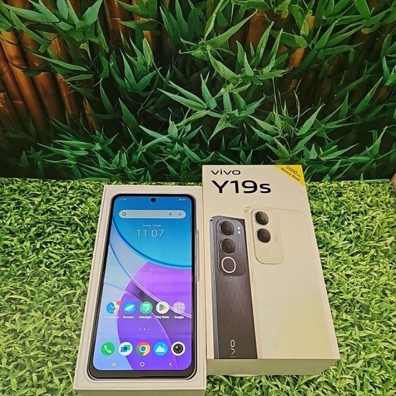 vivo Y19s 6/128 second foto ada=barang ada