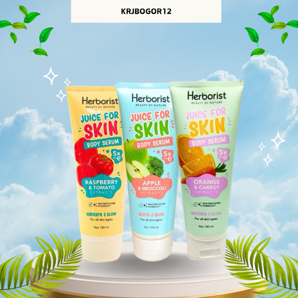Herborist Juice Body Serum 180ml - body serum herborist