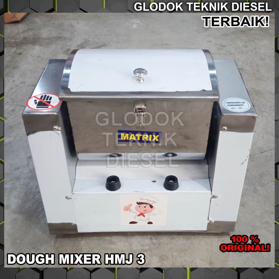 Matrix HMJ-3 / Matrix Mixer Adonan HMJ 3 Horizontal Dough Mixer 3Kg Matrix Mixer HMJ3