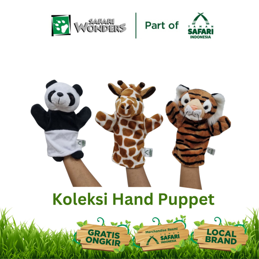 Taman Safari Boneka Hand Puppet