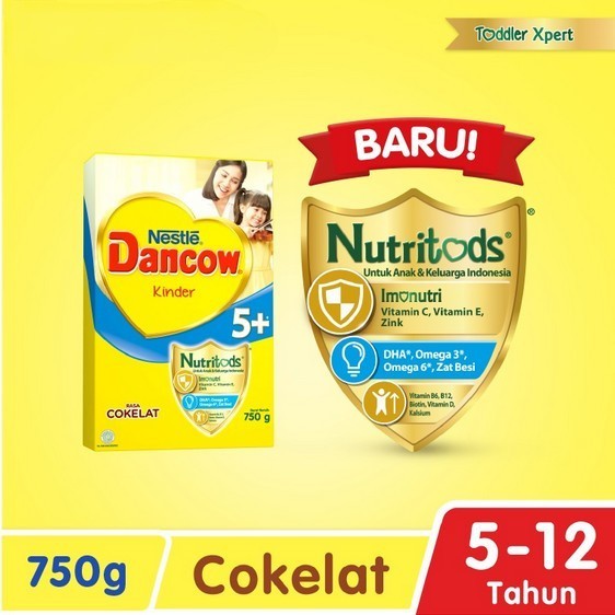 

Dancow 5+ 750 gr Rasa Coklat Susu Susu Anak Usia 5-7 Tahun