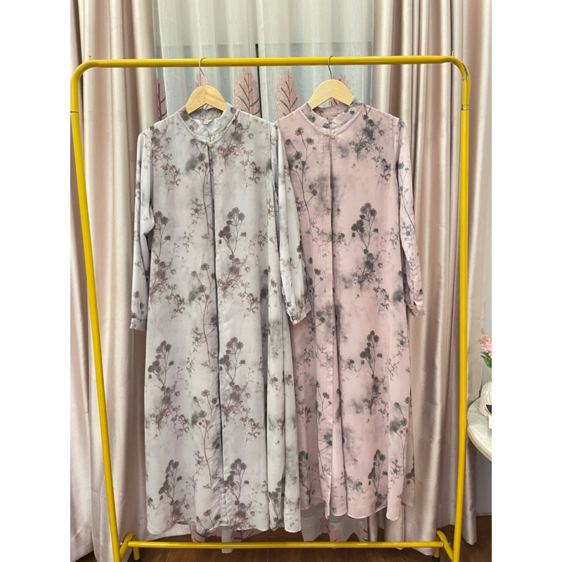 Laura Dress Set Gamis Outer Muslimah