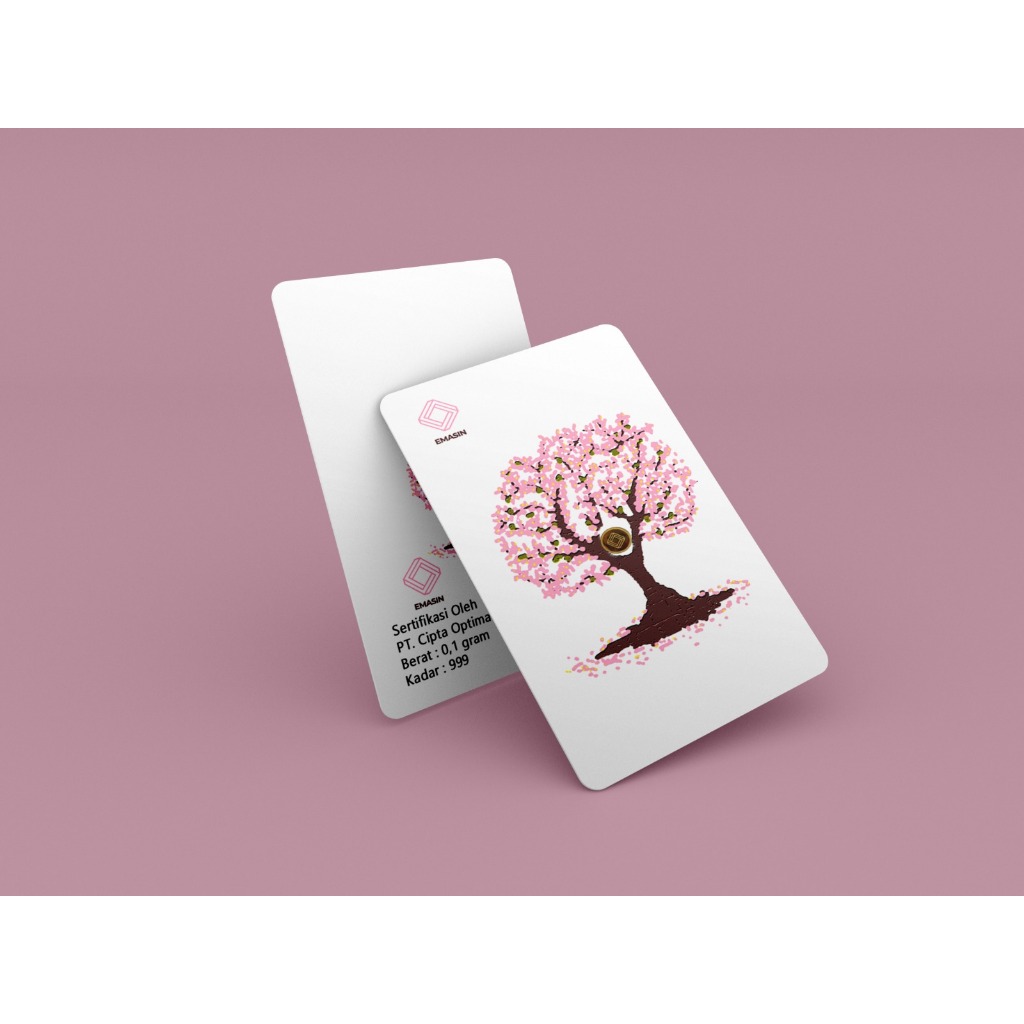 EMASIN | LOGAM MULIA 24K | Emas Mini 0.1gr