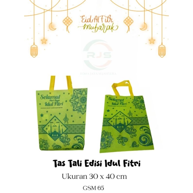 

(Isi 12 pcs) Lusinan Tas Lebaran 30x40 Tas Tali Pres Tas Lebaran Tas HLS Tas Sablon Tas Bingkisan Tas Hampers Tas Snack