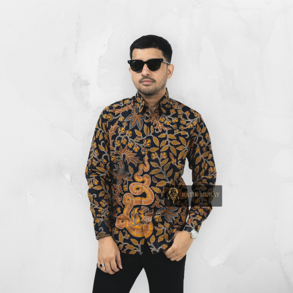 Batik Muray Motif Naga Sukma Kemeja Batik Slimfit Katun Primisima Batik Keris Danarhadi Laskala