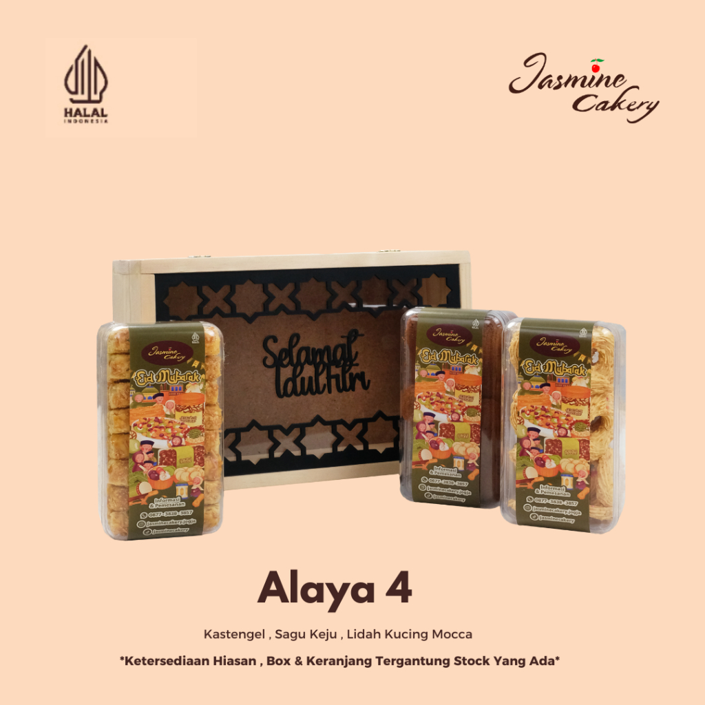 

Hampers Parcel Lebaran Idul Fitri 2025 / Gift Box / Hampers Paket Oleh-Oleh - Alaya 4