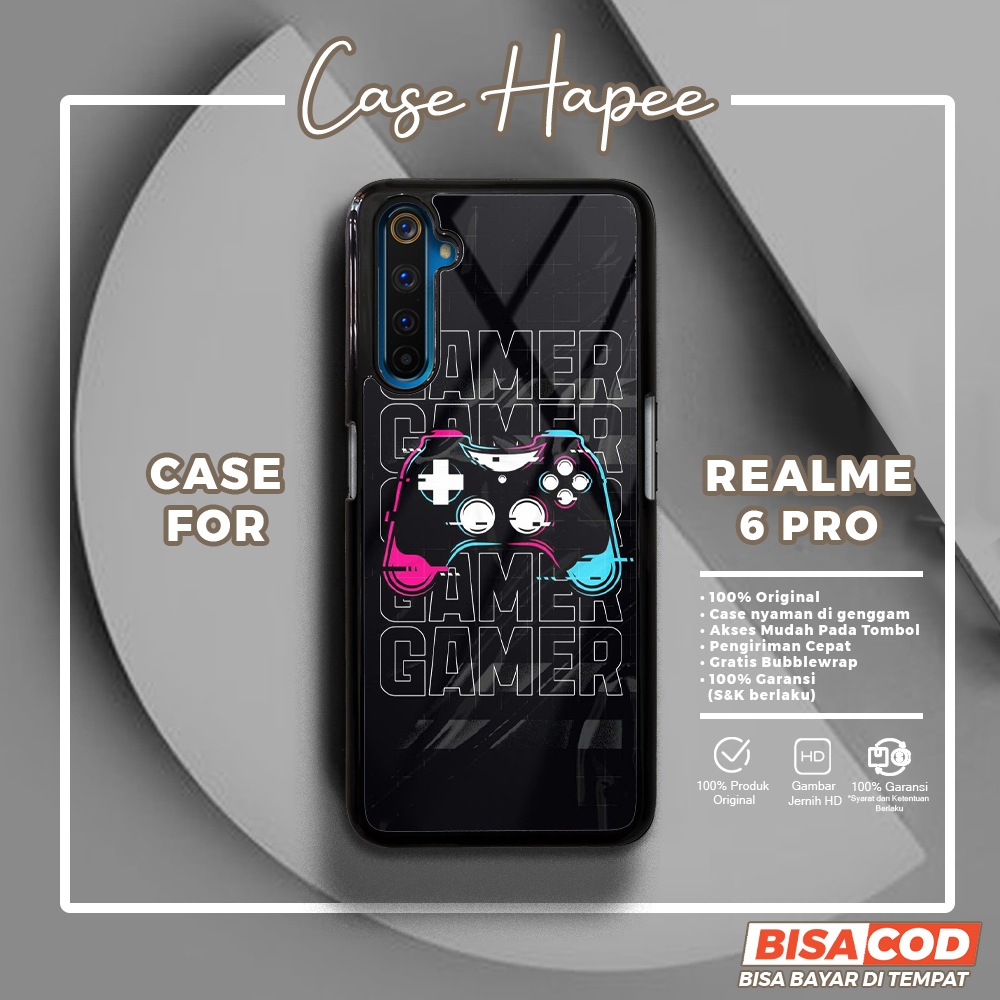 Case Realme 6 Pro Casing Realme 6 Pro [GAME] Casehapee Case Glossy Case Aesthetic Custom Case Premiu