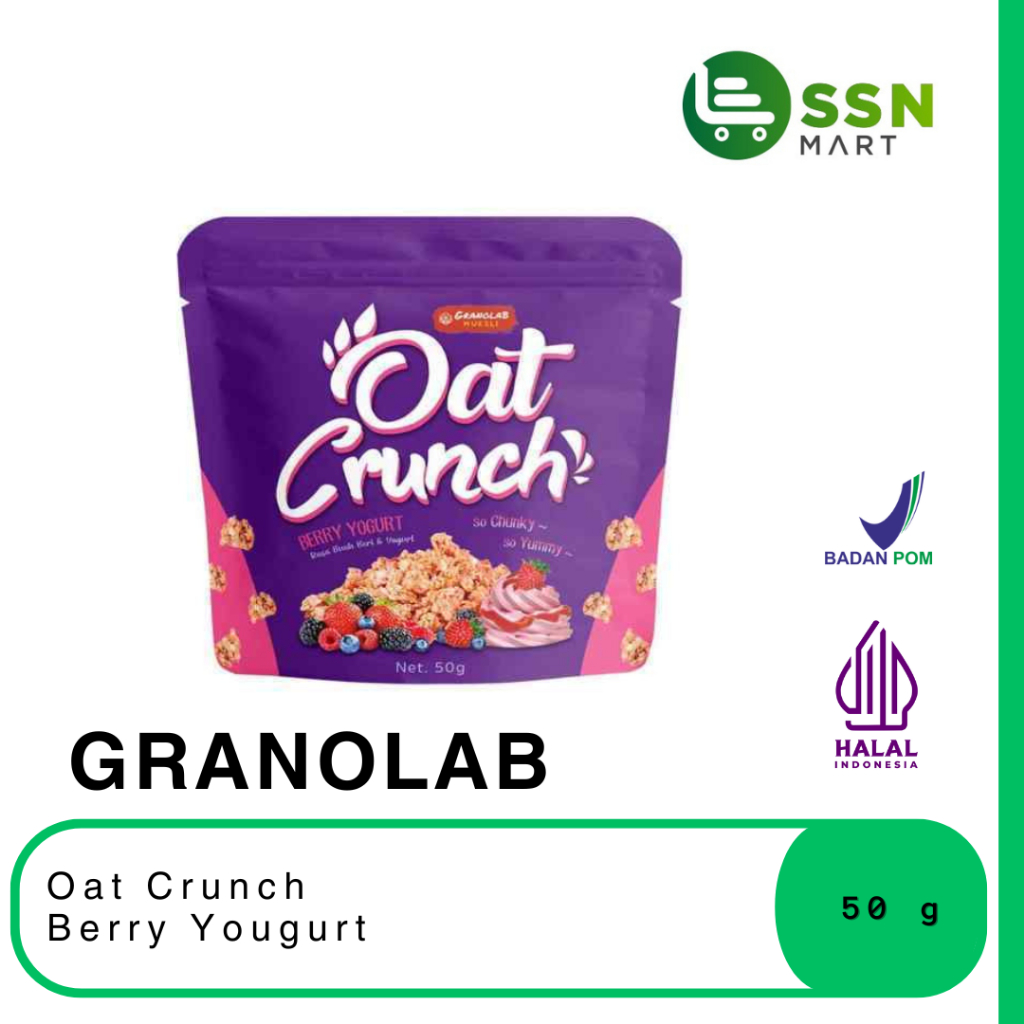 

SSNMart OatCrunch BERRY YOGURT 50g