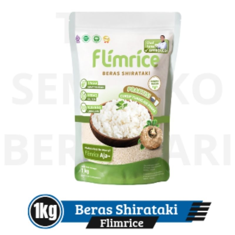 

Flimrice Beras Shirataki 1kg