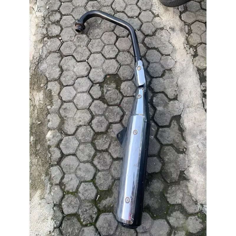 Knalpot megapro primus ori copotan stok terbatas